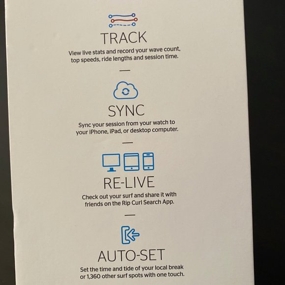 Brand New Rip Curl Search GPS watch - Picture 3 of 5